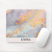 Opal Stone Abstracte textuur Muismat (Met muis)