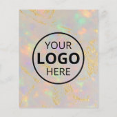 Opal Stone Foto Zakelijke Marketing Flyer (Achterkant)