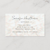 Opal Stone Gold Brush Stroke Luxury Visitekaartje (Achterkant)