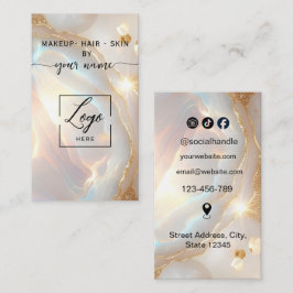 Opal Stone LOGO Modern script Visitekaartje
