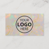 Opal Stone Logo QR-code Visitekaartje (Voorkant)
