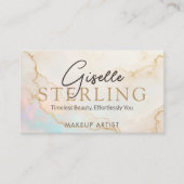 Opal Stone QR Code Visitekaartje (Voorkant)