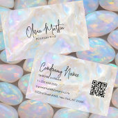 Opal Stone Shimmer Visitekaartje