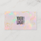 opal stone visitekaartje (Achterkant)