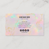 opal stone visitekaartje (Voorkant)