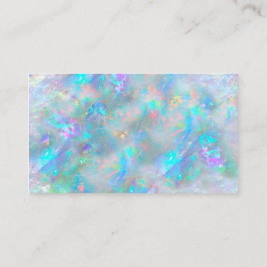 Opal Texture Dank u visitekaartje (Achterkant)