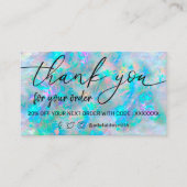 Opal Texture Dank u visitekaartje (Voorkant)