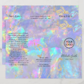 opal trifold brochure (Voorkant / Achterkant)