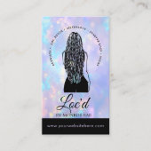 Opal van Loctitian & Loc Stylist Beauty Salon Visitekaartje (Voorkant)