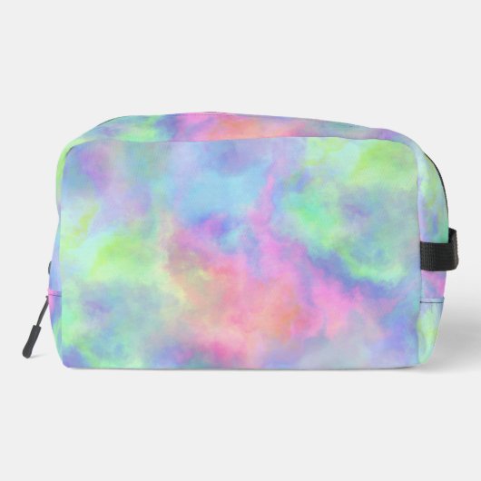 Opal waterverf splash: ritszak toilettasje (Achterkant)