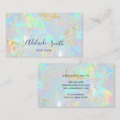 · Opale foto achtergrond Visitekaartje (Voorkant / Achterkant)