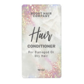 Opale Glitter Hair Product Labels (Voorkant)