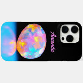 Opale gloed gepersonaliseerd Case-Mate iPhone case (Achterkant (horizontaal))