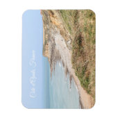 Opale Kust Turquoise Zee en Kliffen Magneet (Verticaal)