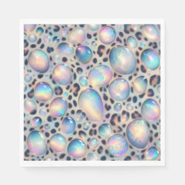 Opale Luipaardprint Luxe Servetten
