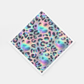 Opale Luipaardprint Luxe Servetten (Hoek)