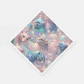 Opale Luipaardprint Luxe Servetten (Hoek)