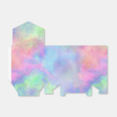 Opale waterverf splash : bedankdoosjes (Uitgevouwen)