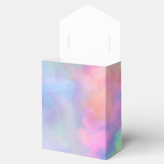 Opale waterverf splash : bedankdoosjes (Geopend)