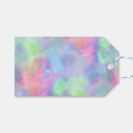 Opale waterverf splash : cadeaulabel