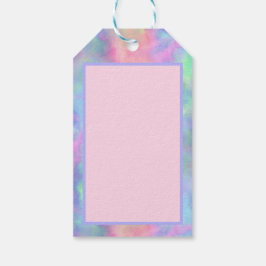 Opale waterverf splash : cadeaulabel
