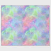 Opale waterverf splash : cadeaupapier (Vlak)