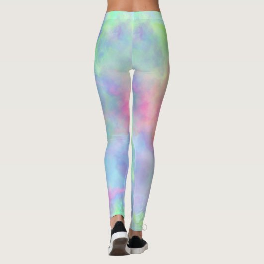 Opale waterverf splash : leggings (Achterkant)