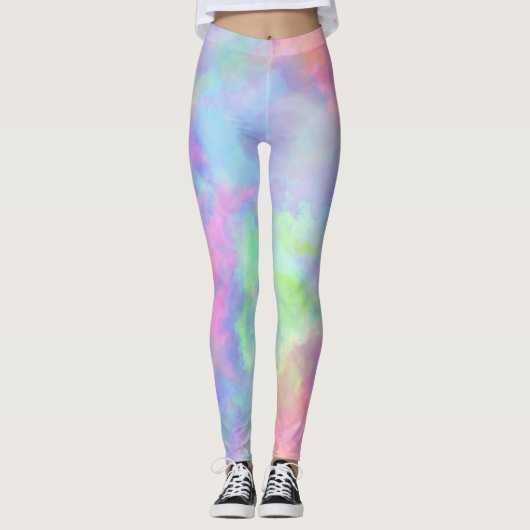 Opale waterverf splash : leggings (Voorkant)