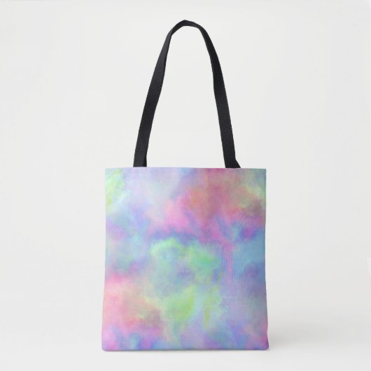 Opale waterverf splash : tote bag (Voorkant)