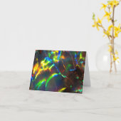 Opale Wenskaarten Kaart (Gele Bloem)