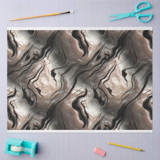 Opalescent Moeder-van-Pearl-effect Tissuepapier (Craft)