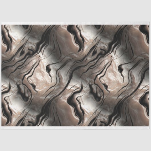 Opalescent Moeder-van-Pearl-effect Tissuepapier (Voorkant)