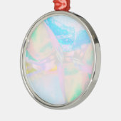 Opaliet Metalen Ornament (Links)