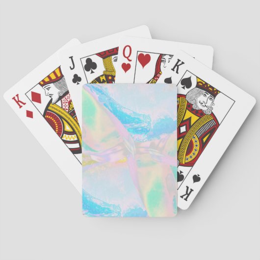 Opaliet Pokerkaarten (Achterkant)