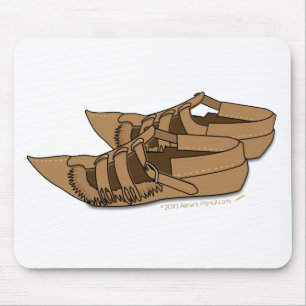 Opanke Balkan Folk Dansende Shoes Muismat