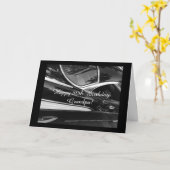 Opa's 80ste verjaardag kaart (Gele Bloem)