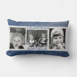 Opa's Angels 3 foto kussen