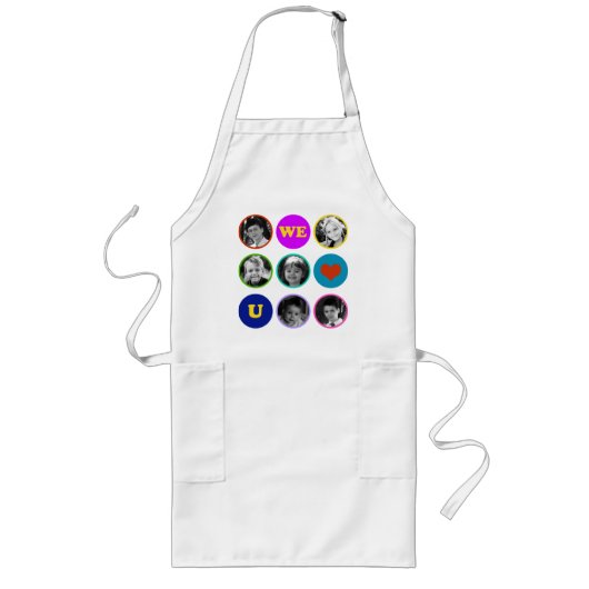 Opa's Apron Lang Schort (Voorkant)