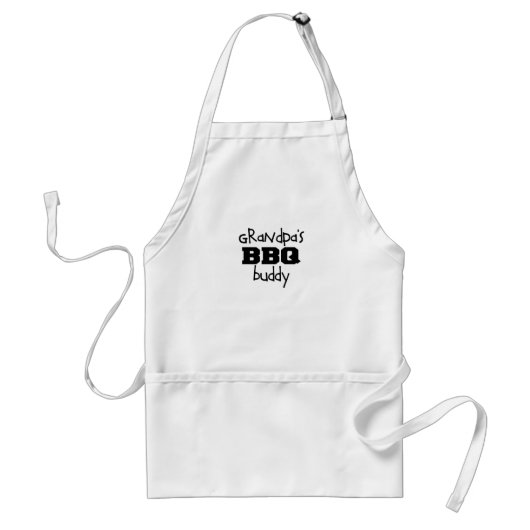 Opa's BBQ Buddy Standaard Schort (Voorkant)