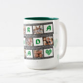 Opa's Coffee Mok gepersonaliseerd met 7 foto's! (Voorkant rechts)