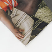 Opa's Cuties Foto Collage Vaderdag Fleece Deken (Hoek)