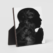 Opa's Faith Journey Tafelblad Plaquette Fotoplaat (Voorkant)