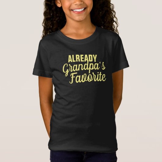 Opa's favoriet - Fine Jersey T-Shirt (Voorkant)