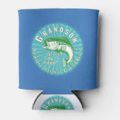 Opa's favoriete Vissende boeddy Blikjeskoeler (Voorkant)