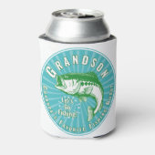 Opa's favoriete Vissende boeddy Blikjeskoeler (Blikje Achterkant)