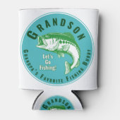 Opa's favoriete Vissende boeddy Blikjeskoeler (Voorkant)