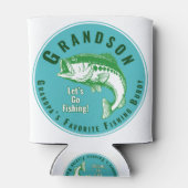 Opa's favoriete Vissende boeddy Blikjeskoeler (Achterkant)