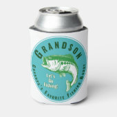 Opa's favoriete Vissende boeddy Blikjeskoeler (Blikje Achterkant)