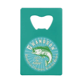 Opa's favoriete Vissende boeddy Creditkaart Flessenopener