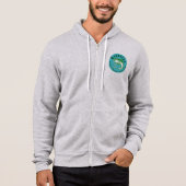 Opa's favoriete Vissende boeddy Hoodie (Voorkant)
